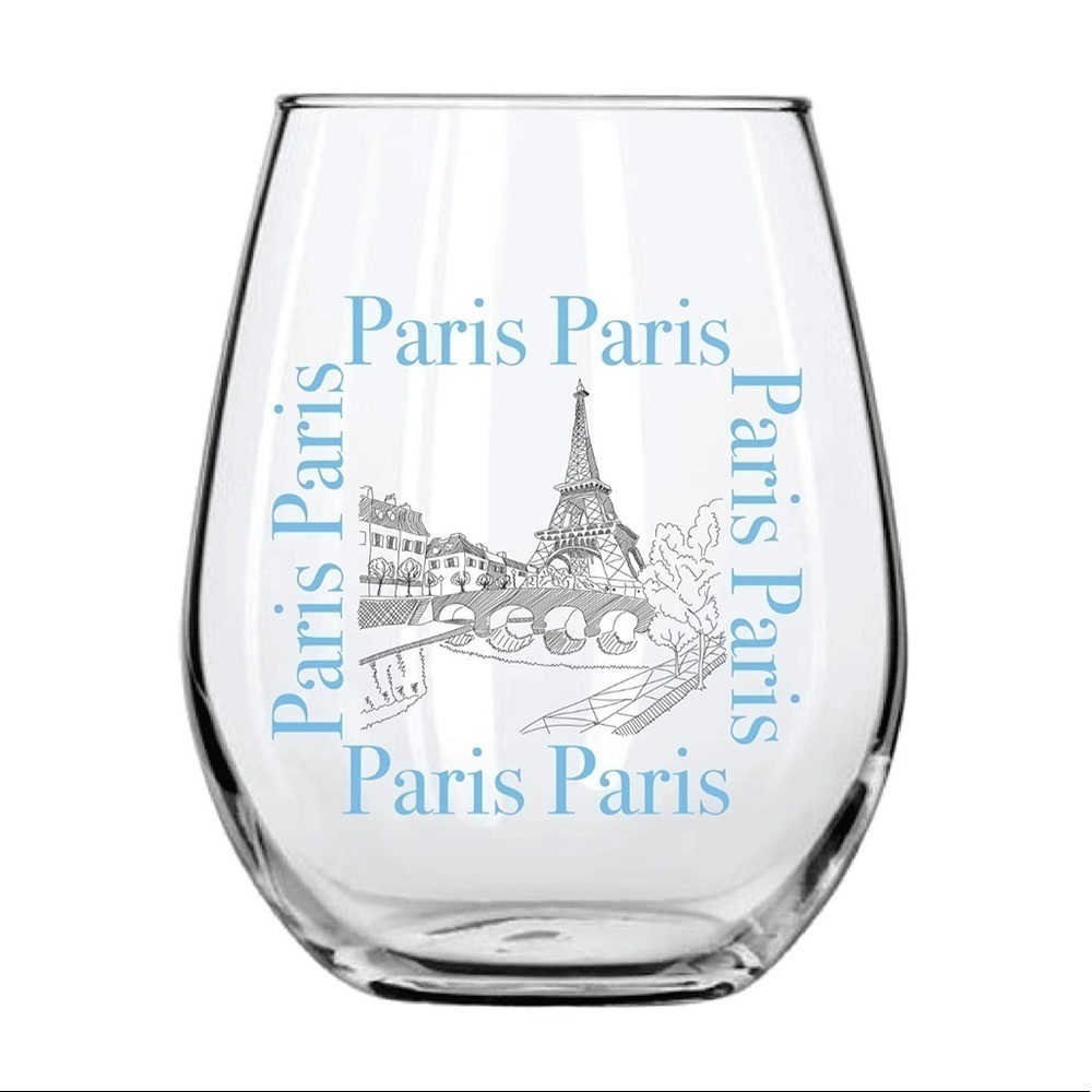 Circleware Voyagers Stemless Wine Glasses, Set of 4 Drinking Glassware  18.9 Oz - Picture 3 of 16